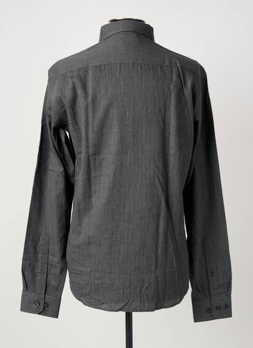Chemise manches longues coupe cintrée gris ROY ROBSON homme