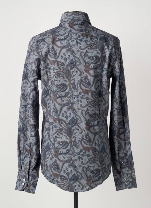 Chemise manches longues imprimé fantaisie bleu VAN LAACK homme