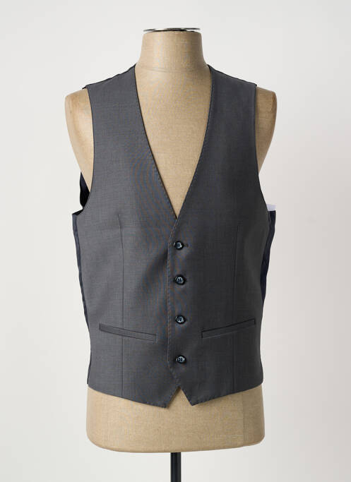 Gilet sans manche coupe cintrée gris ROY ROBSON homme