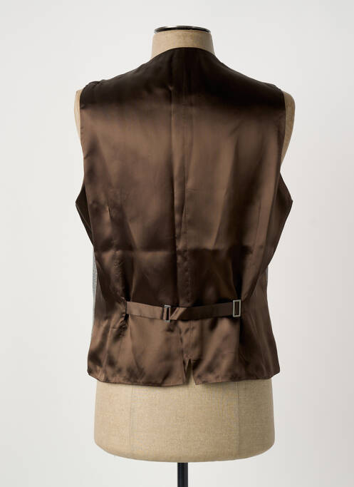 Gilet sans manche coupe cintrée gris SCABAL homme
