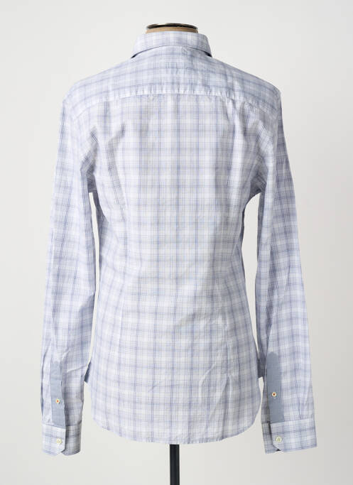 Chemise manches longues bleu CERRUTI 1881 homme