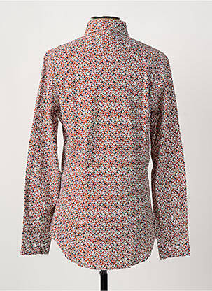 Chemise manches longues imprimé fleurs marron SEIDEN STICKER homme