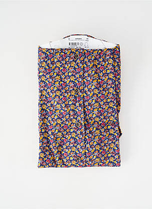 Chemise manches longues imprimé fantaisie bleu DARIO BELTRAN homme
