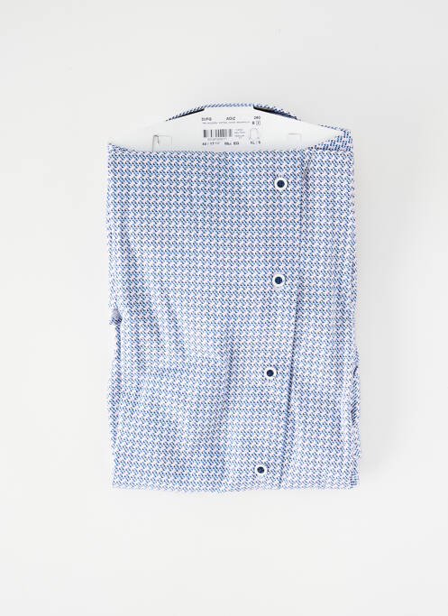 Chemise manches longues bleu DARIO BELTRAN homme