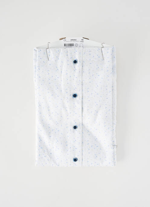 Chemise manches longues blanc DARIO BELTRAN homme