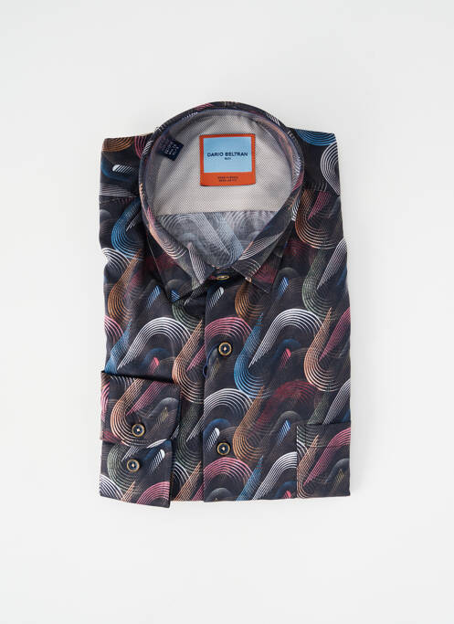 Chemise manches longues gris DARIO BELTRAN homme