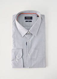 Chemise manches longues imprimé fantaisie gris DIGEL homme