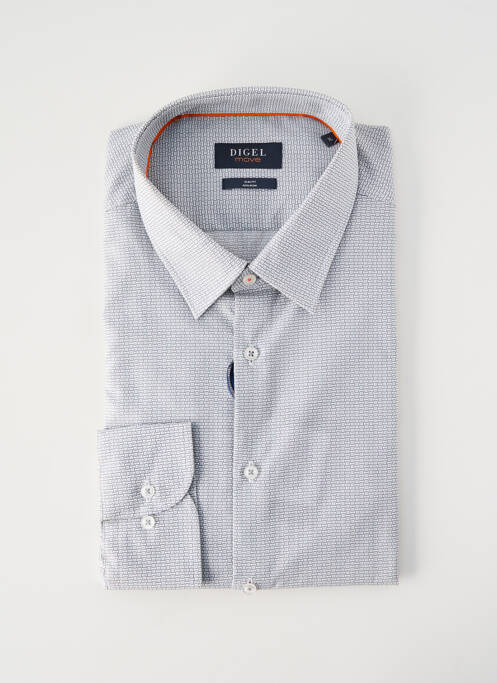 Chemise manches longues gris DIGEL homme