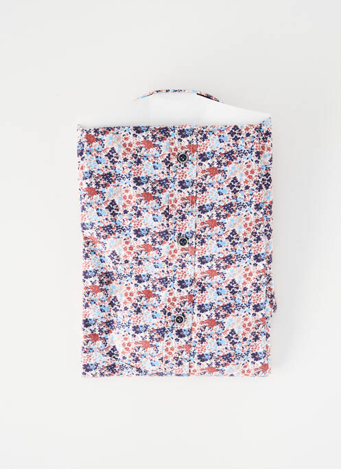 Chemise manches longues bleu BLACK WELLIS homme