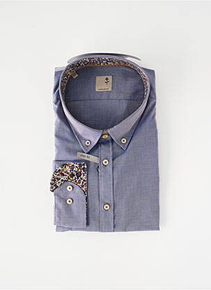 Chemise manches longues gris SEIDEN STICKER homme