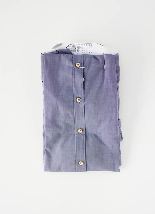 Chemise manches longues gris SEIDEN STICKER homme