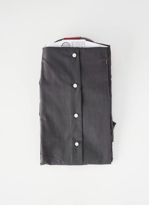 Chemise manches longues gris SEIDEN STICKER homme