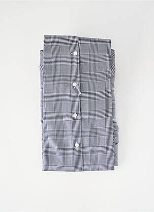 Chemise manches longues coupe cintrée noir SEIDEN STICKER homme