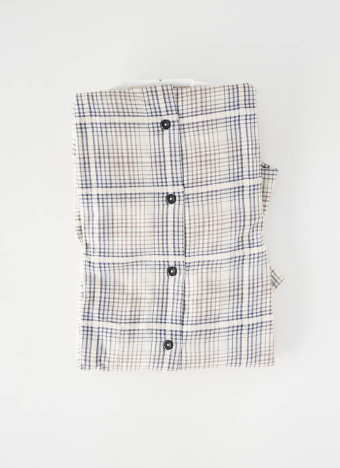 Chemise manches longues beige PIERRE CARDIN homme