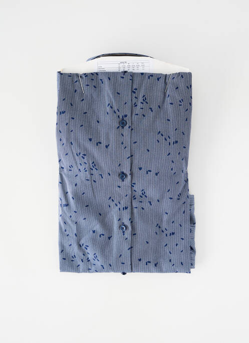 Chemise manches longues bleu DIGEL homme