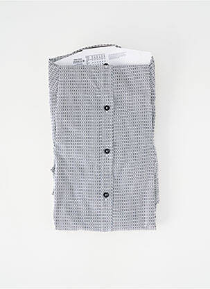 Chemise manches longues imprimé fantaisie blanc SEIDEN STICKER homme