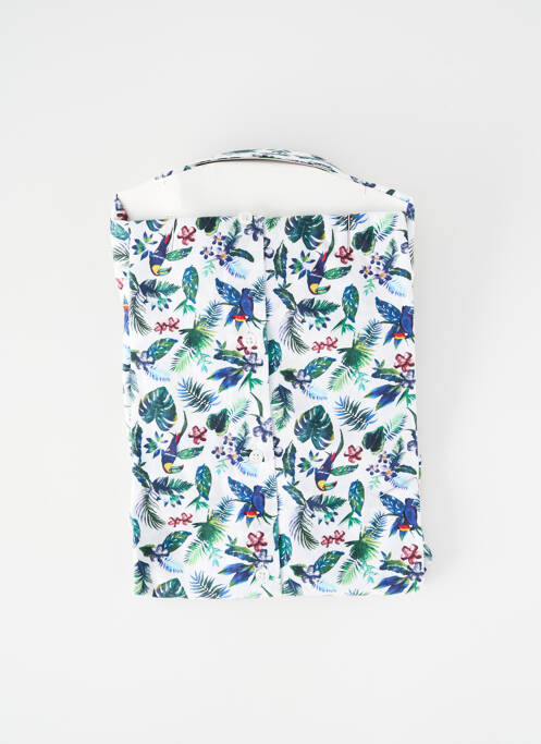 Chemise manches longues blanc LA SQUADRA homme