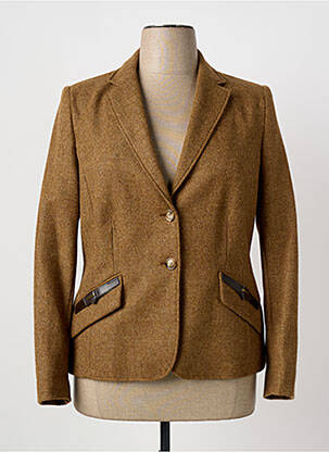 Blazer poches marron ORIGINALS BY SCAPA femme