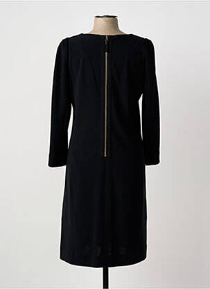 Robe mi-longue manches longues manches longues noir SONIA RYKIEL femme