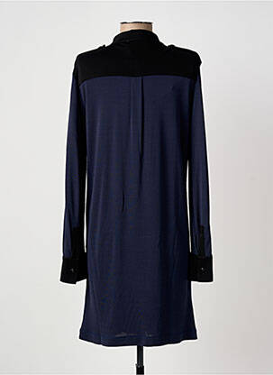 Robe courte manches longues manches longues bleu SONIA RYKIEL femme
