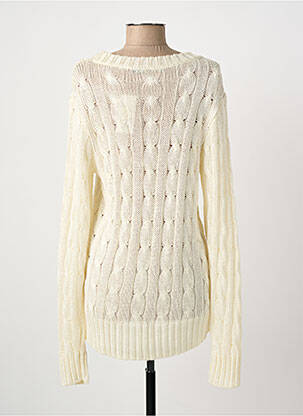 Pull col v manches longues beige RALPH LAUREN femme
