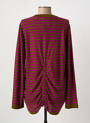 Pull tunique stretch manches longues vert SONIA RYKIEL femme
