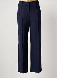 Pantalon droit stretch taille normale bleu SONIA RYKIEL femme