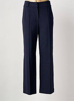 Pantalon droit stretch taille normale bleu SONIA RYKIEL femme