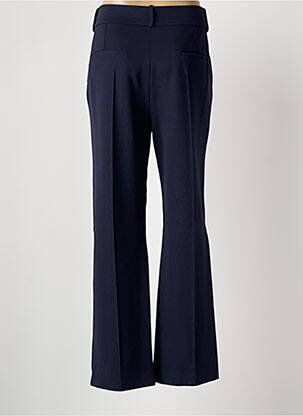 Pantalon droit stretch taille normale bleu SONIA RYKIEL femme