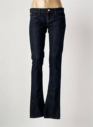 Jeans bootcut tissage brut taille basse bleu BARBARA BUI femme