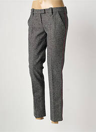 Pantalon chino taille basse taille basse gris SONIA RYKIEL femme