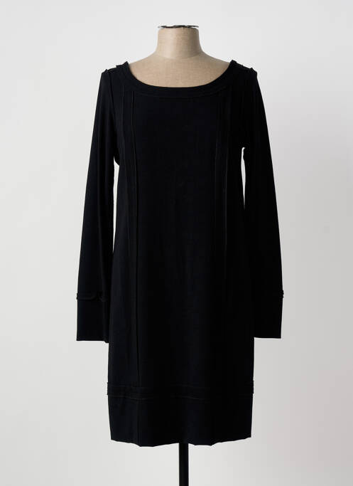 Robe mi-longue manches longues manches longues noir SONIA RYKIEL femme
