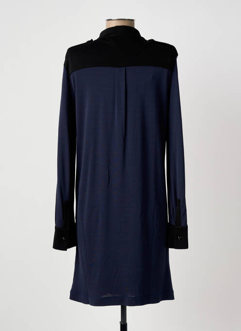 Robe courte manches longues manches longues bleu SONIA RYKIEL femme