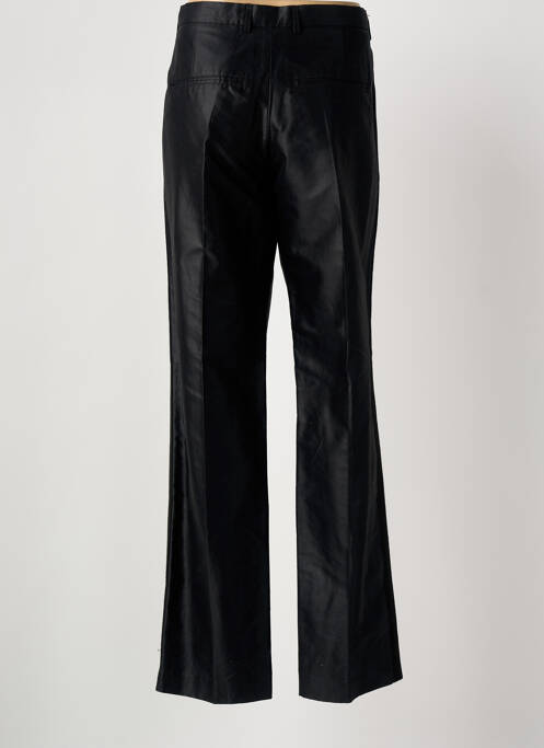Pantalon droit tissage popeline taille haute noir SONIA RYKIEL femme