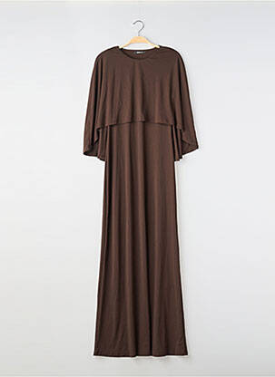 Robe longue marron GINA TRICOT femme