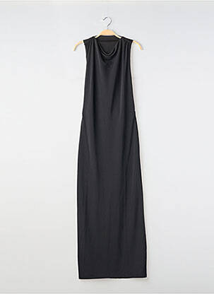 Robe longue noir MANGO femme