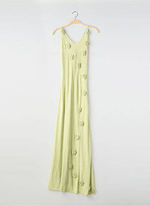 Robe longue vert GINA TRICOT femme