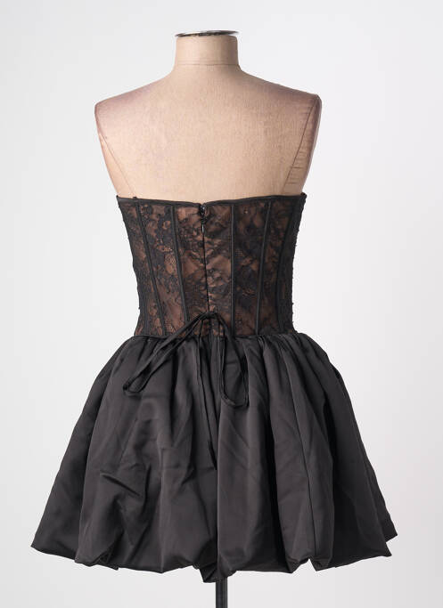Robe courte sans manche sans manche noir HOUSE OF CB LONDON femme