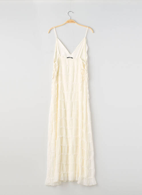 Robe longue beige GINA TRICOT femme