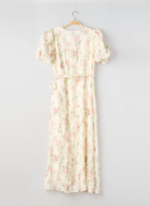 Robe longue beige GINA TRICOT femme