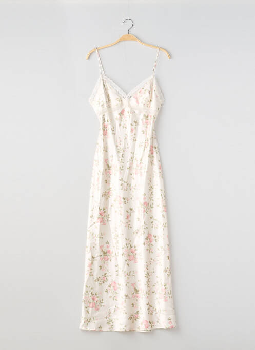 Robe longue blanc GINA TRICOT femme