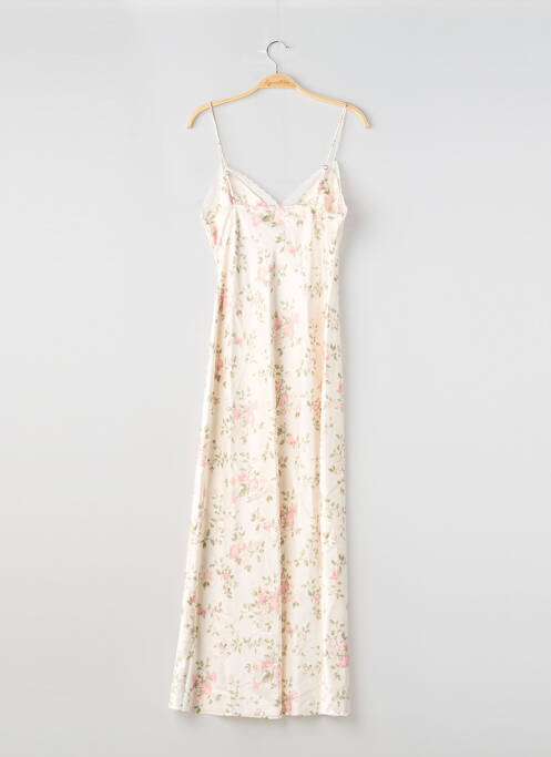 Robe longue blanc GINA TRICOT femme