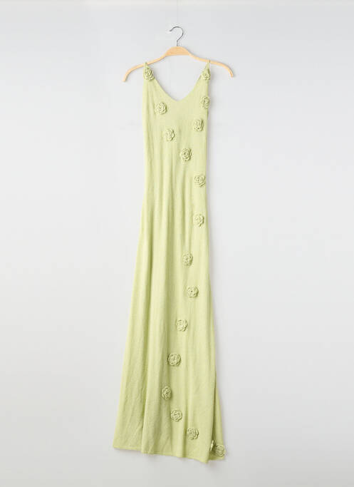 Robe longue vert GINA TRICOT femme