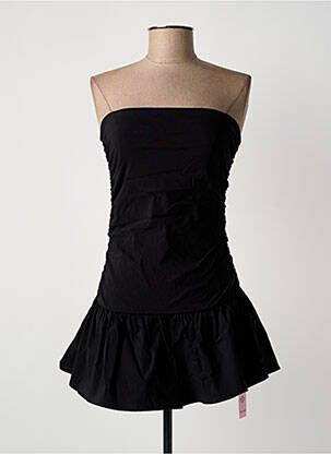 Robe courte sans manche sans manche noir PRETTY LITTLE THING femme