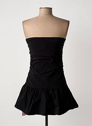 Robe courte sans manche sans manche noir PRETTY LITTLE THING femme