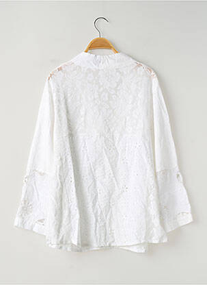 Veste casual coupe droite blanc STRADIVARIUS femme