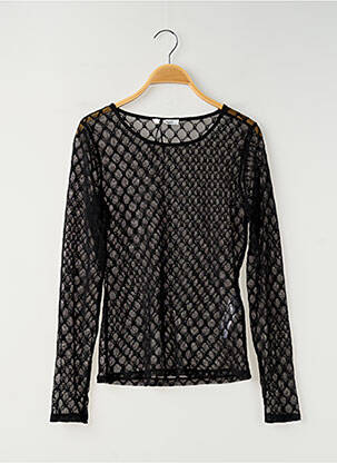 T-shirt manches longues manches longues noir MORGAN femme