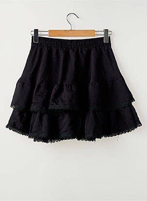 Jupe courte coupe droite noir GINA TRICOT femme