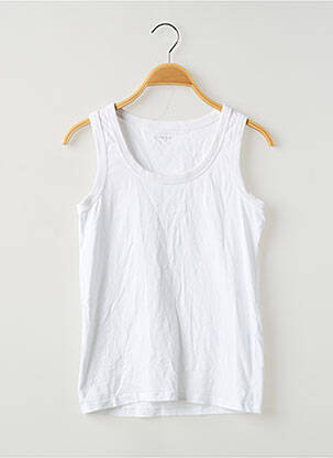 Débardeur blanc CAMAIEU femme