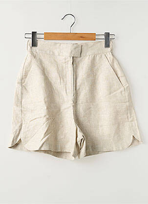 Short beige ALMANDE femme
